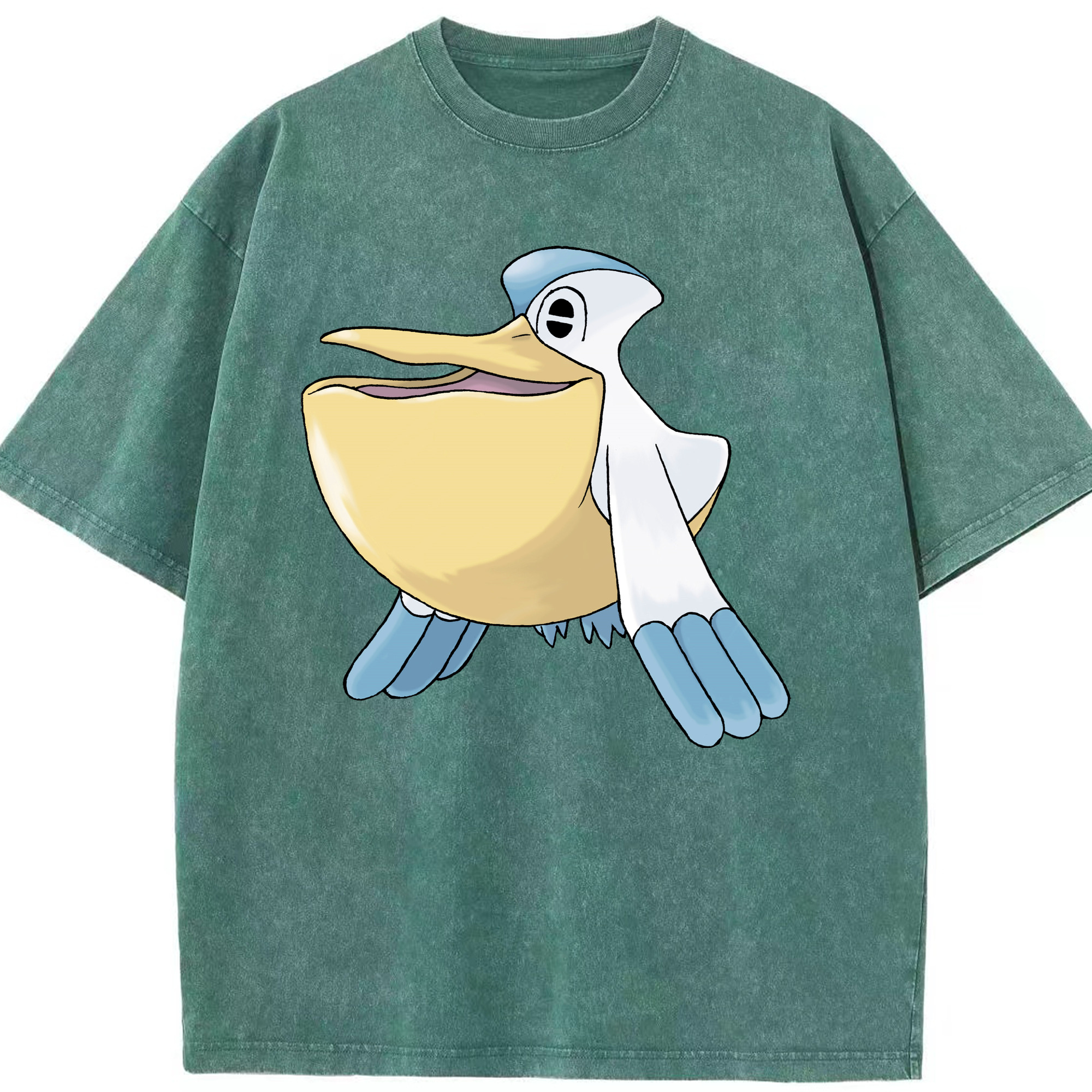 （画像用） ポケットモンスター Pokémon 綿100% ヴィンテージ風 半袖Tシャツ（フロントプリント）